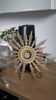 Vintage sun suspension in gilded bronze – Hollywood Regency style