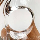 French glass table lamp from the mid-century by Daum, 1960s.