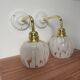 Pair of vintage wall sconces