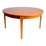 Danish extendable round table 1960