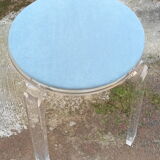 Plexiglas stool from the 80s