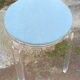 Plexiglas stool from the 80s