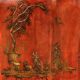 Venetian Lacquered And Gilded Chinoiserie Trumeau From 20th Century