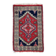 Tapis vintage du Moyen-Orient Hamadan fait main en laine – 38 x 59 cm