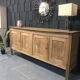 Enfilade comptoir en bois début XXe