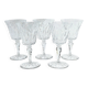 5 WATER GLASSES ST LOUIS CAMARGUE MODEL