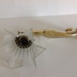 Copper and glass paste art deco