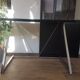 Smoked glass desk