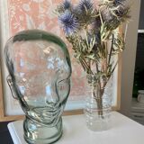 Marotte head to glass hat