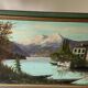 Large oil on canvas from the 20th century signed J. Beyly.