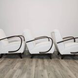 Armchairs by Jindrich Halabala, 1940s, Set of 3