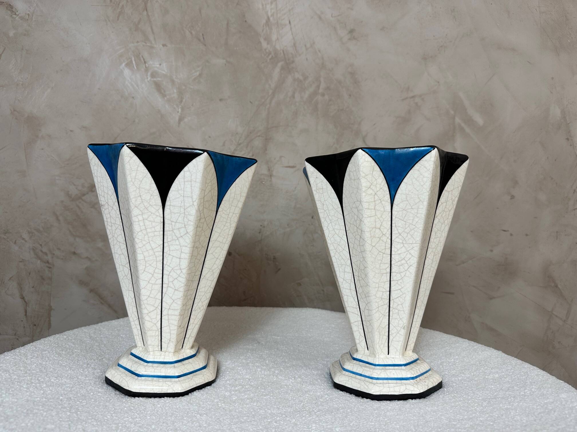 Pair of Longwy vases