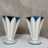Pair of Longwy vases
