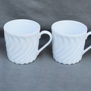 6 coffee cups and saucers Tharaud Limoges form valençay sillage model