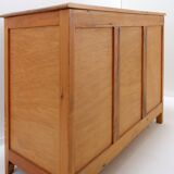 Vintage 5 Drawer Chest of Drawers with brass handles