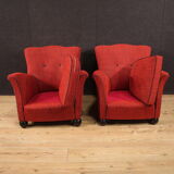 Pair of Italian design armchairs from the 70s