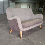 Sofa 2 places Egg 50s 60s