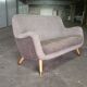 Sofa 2 places Egg 50s 60s
