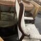 Mahogany armchair