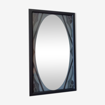Miroir art déco, 121x71 cm