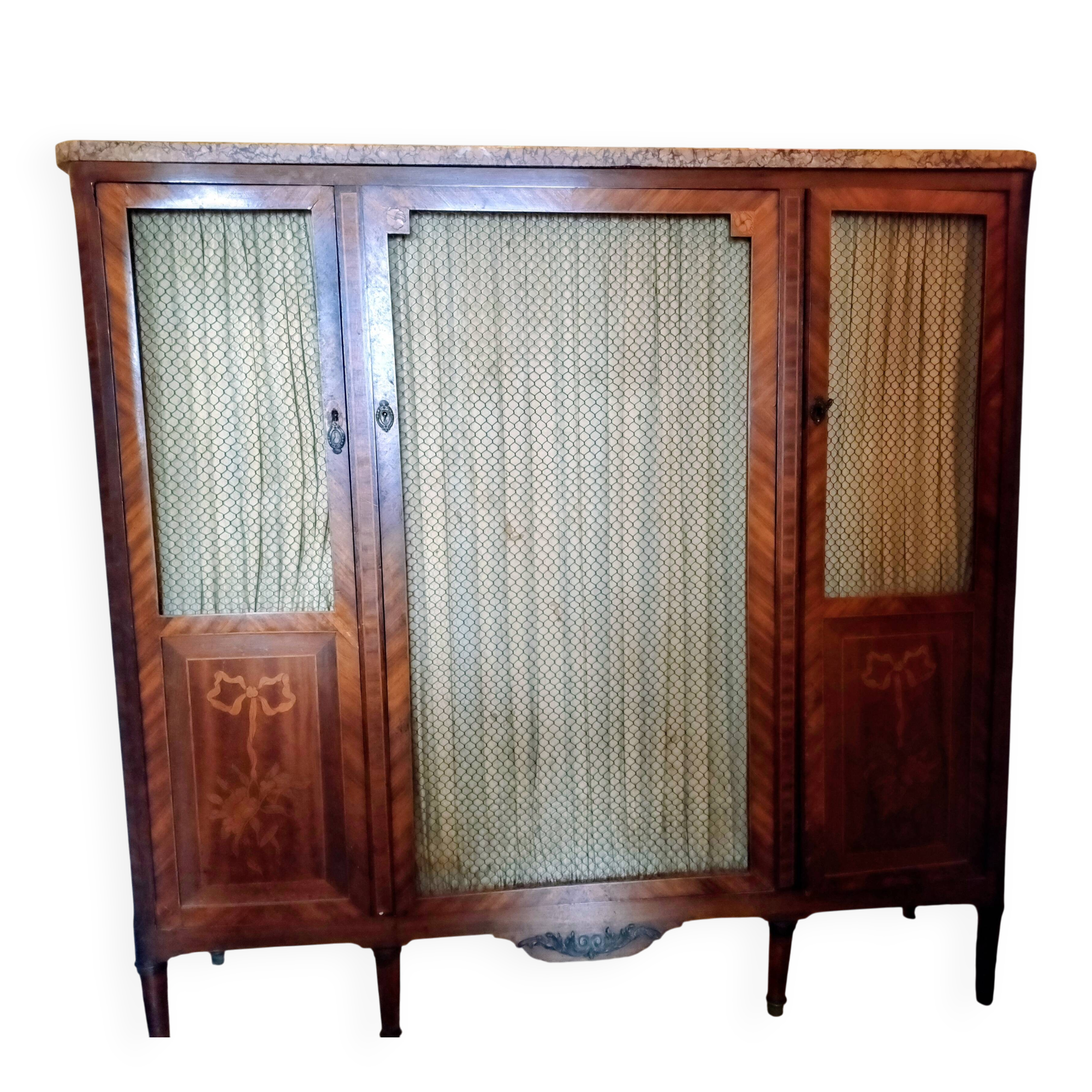 Antique wardrobe in Louis XVI style