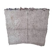 Moroccan Boucherouite rug white - 193 x 177 cm