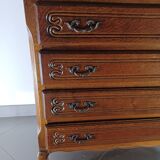 Louis XV style four-drawer chest of drawers