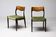 Paire de chaises Model No 71 de Niels Møller en teck et velours vert mousse, 1960