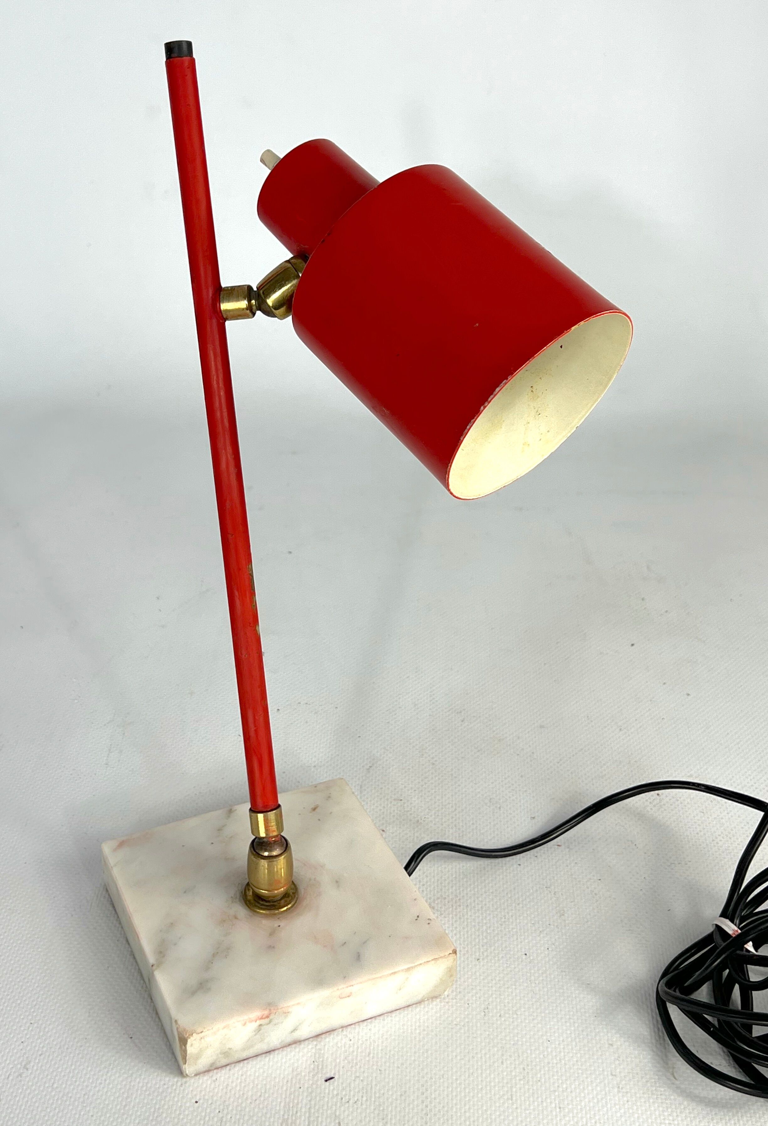 Mid-Century Orientable Stilux Milano table lamp from 50s