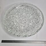 Fruit cup signed verlys france, iceberg décor, 32 cm