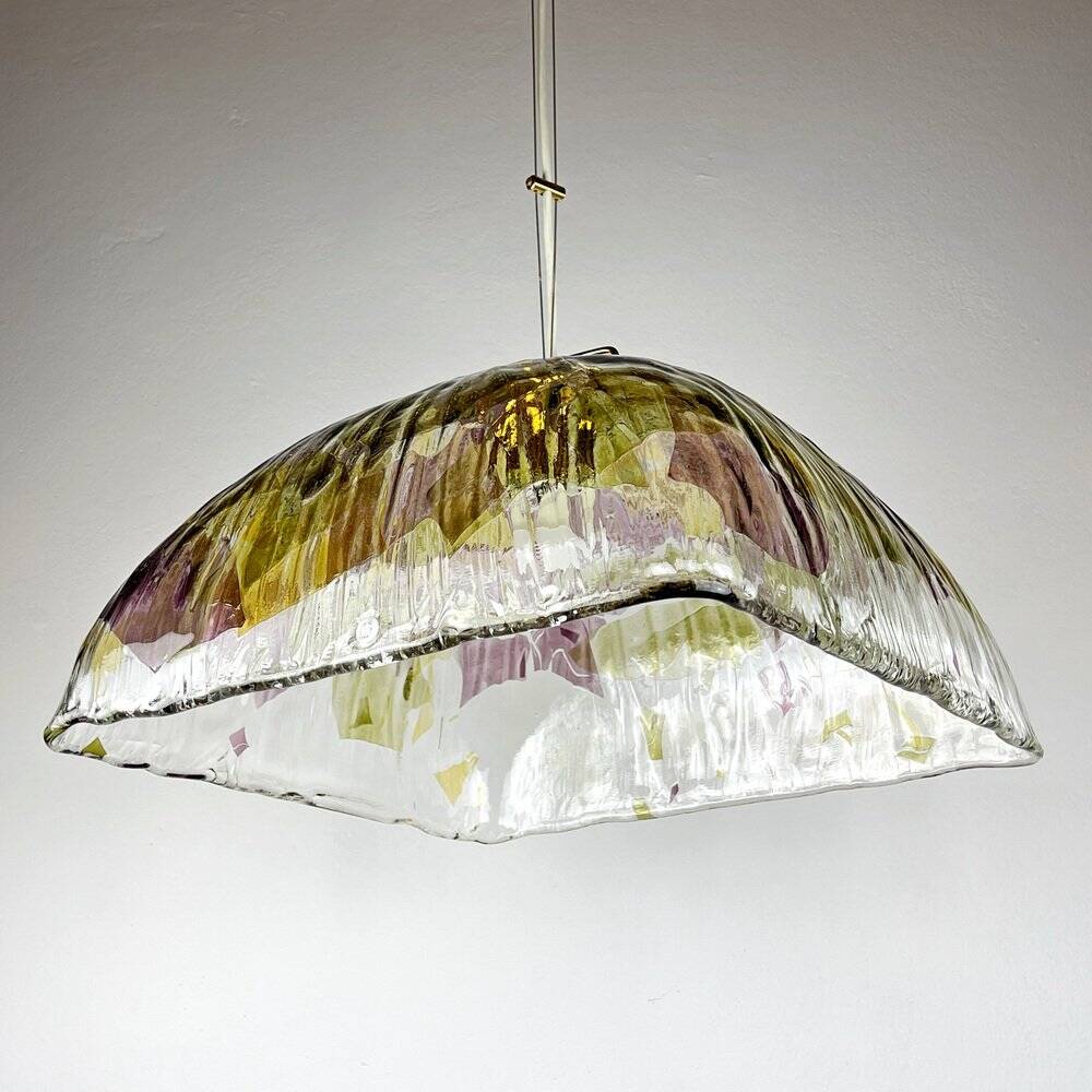 Large vintage Murano pendant lamp by La Murrina, 1990s.