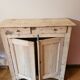Buffet parisien vintage bois brut