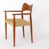 Rare Danish Teak Armchair by Arne Hovmand-Olsen for Mogens Kold, 1960s