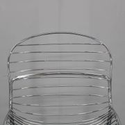 1970s Pair of Gastone Rinaldi Chromed Steel Chairs for Rima, Italy