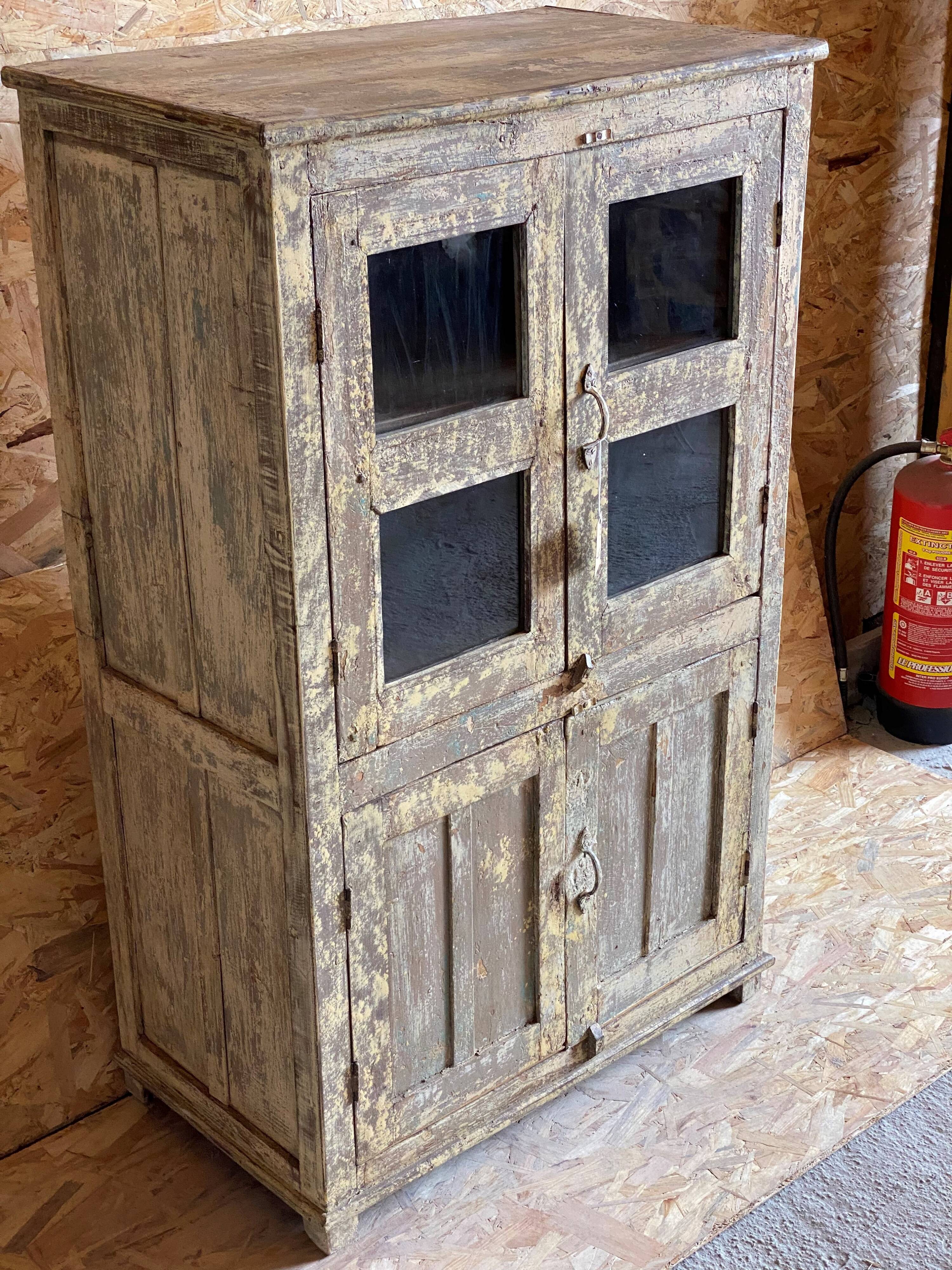 Wardrobe 4 doors in teak