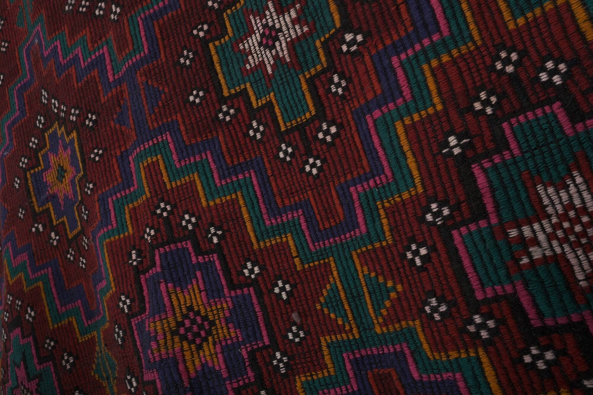 Vintage Turkish kilim handwoven 190x295 cm