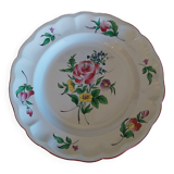 Large Lunéville KG dish, Réverbère model