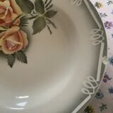 Lot de 4 assiettes creuses Digoin