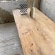 Farmhouse table with spindle legs in oak and pine, 2.5m