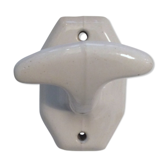 Patère en porcelaine
