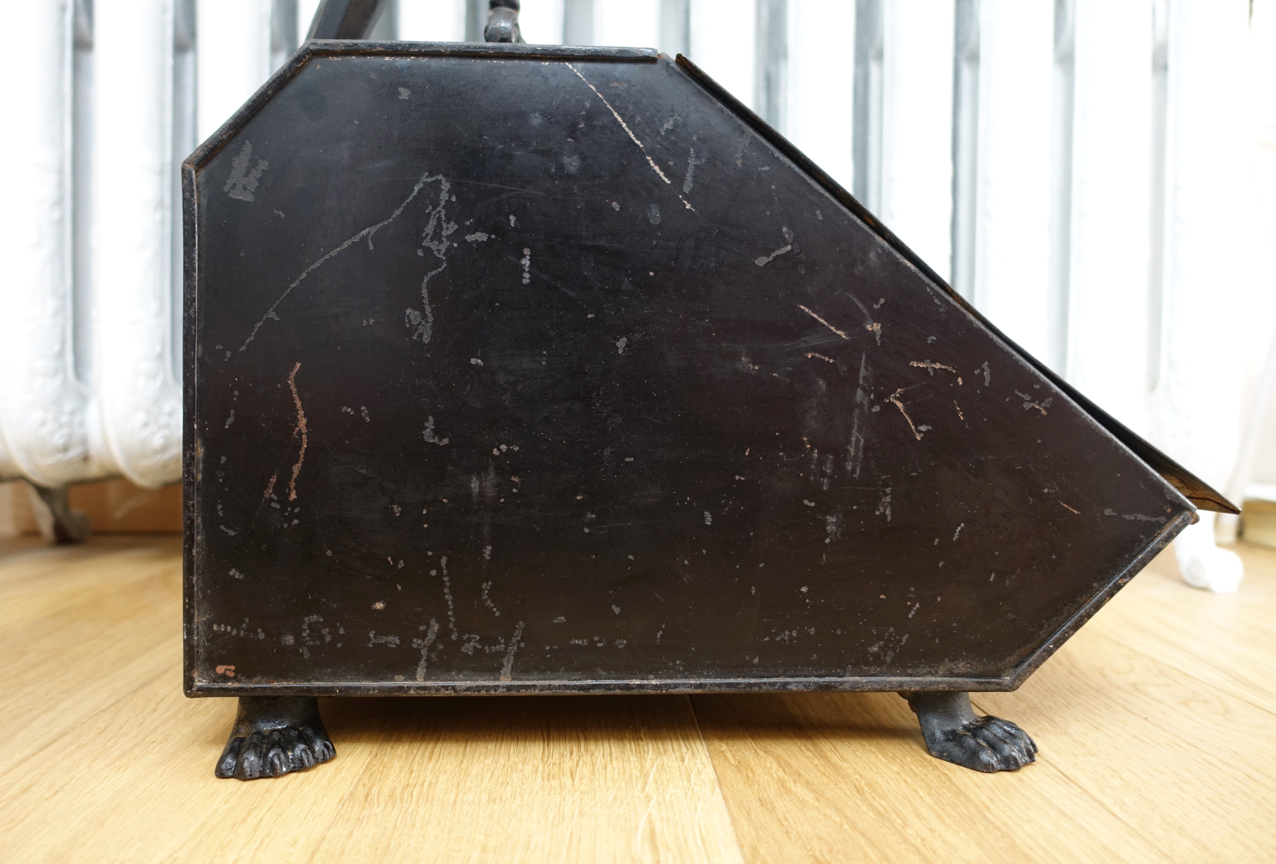 Old Napoleon III coal box