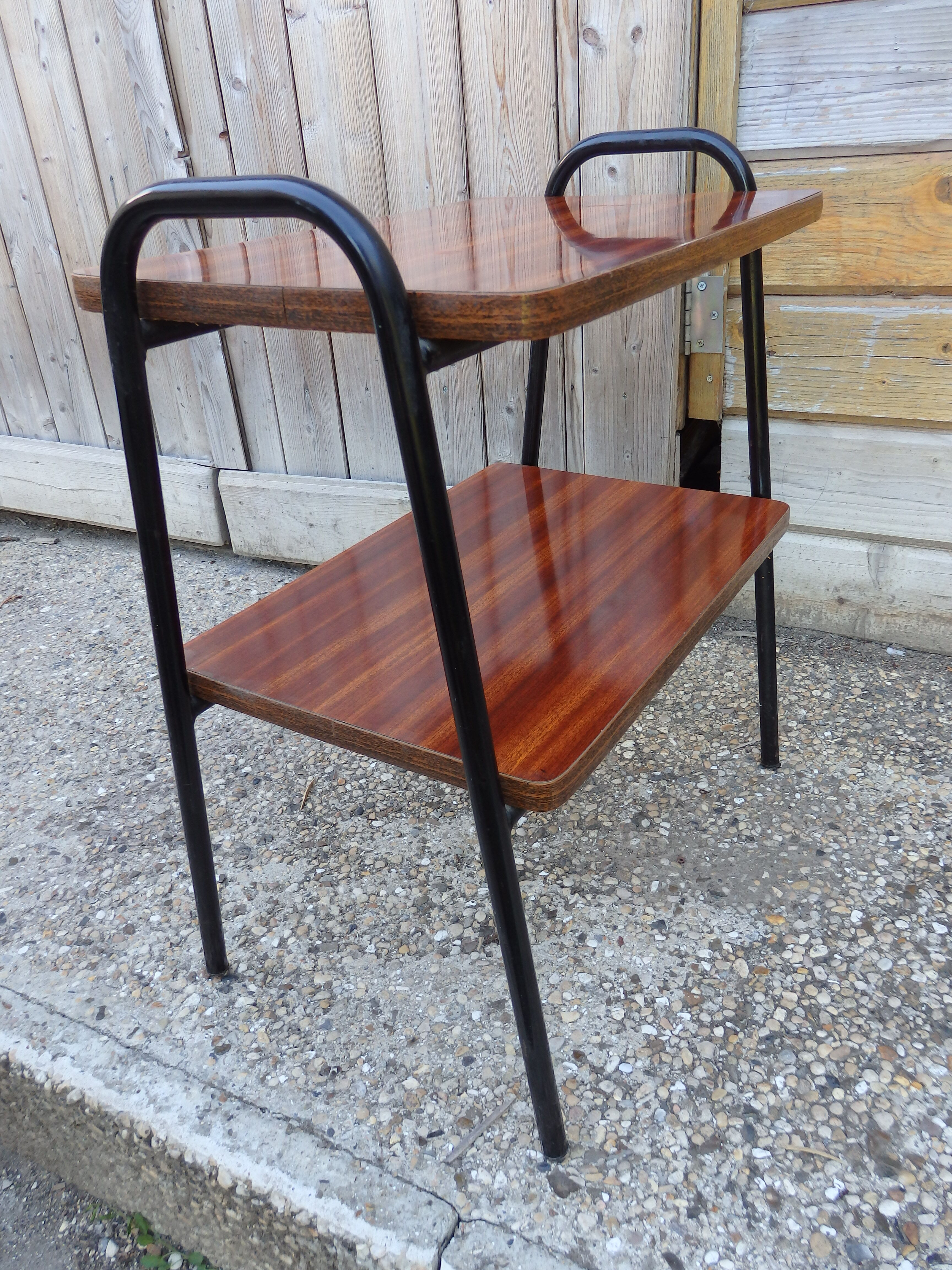 Vintage formica side table