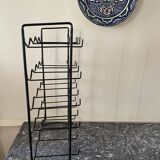 Vintage black bottle holder