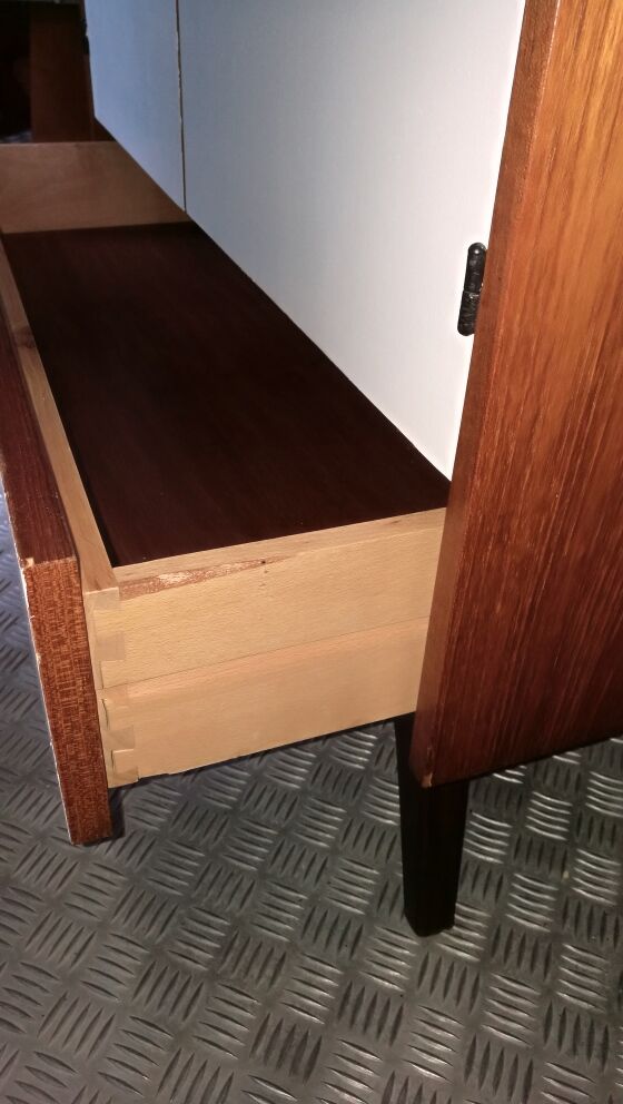 60 vintage teak wardrobe