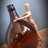 Authentic demijohn 6 L Brown