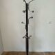 Chrome metal coat rack