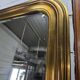 Louis Philippe style gilded mirror, mid-20th century, bevelled mirror.