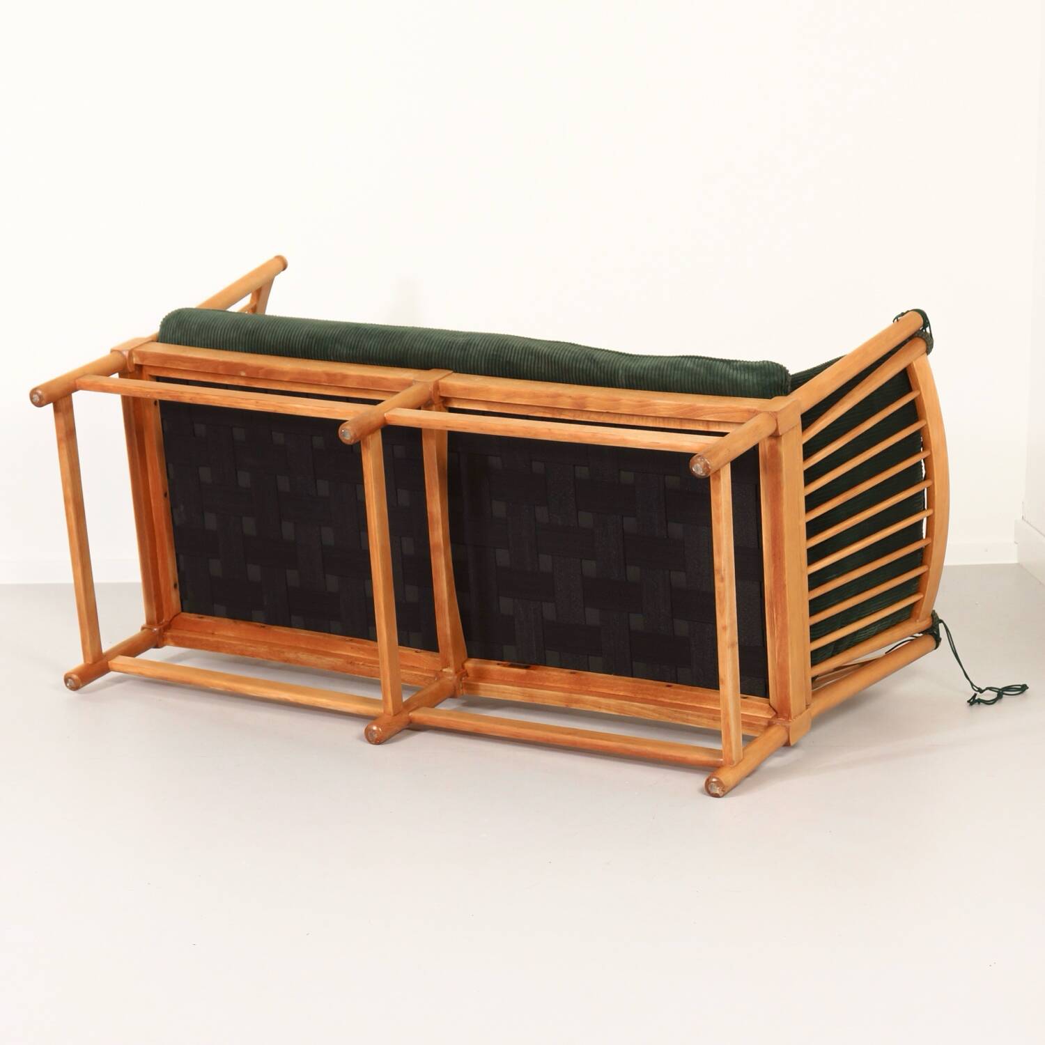 SPOKE-BACK SOFA BY BORGE MORGENSEN FOR FRITZ HANSEN, 1963 | EARLY EDITION