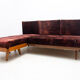 Midcentury Corner Folding Sofa by František Jirák for Tatra Nábytok, 1960s, CZ