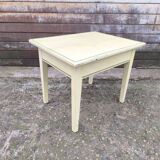 Yellow and green patinated coffee table by a local artist